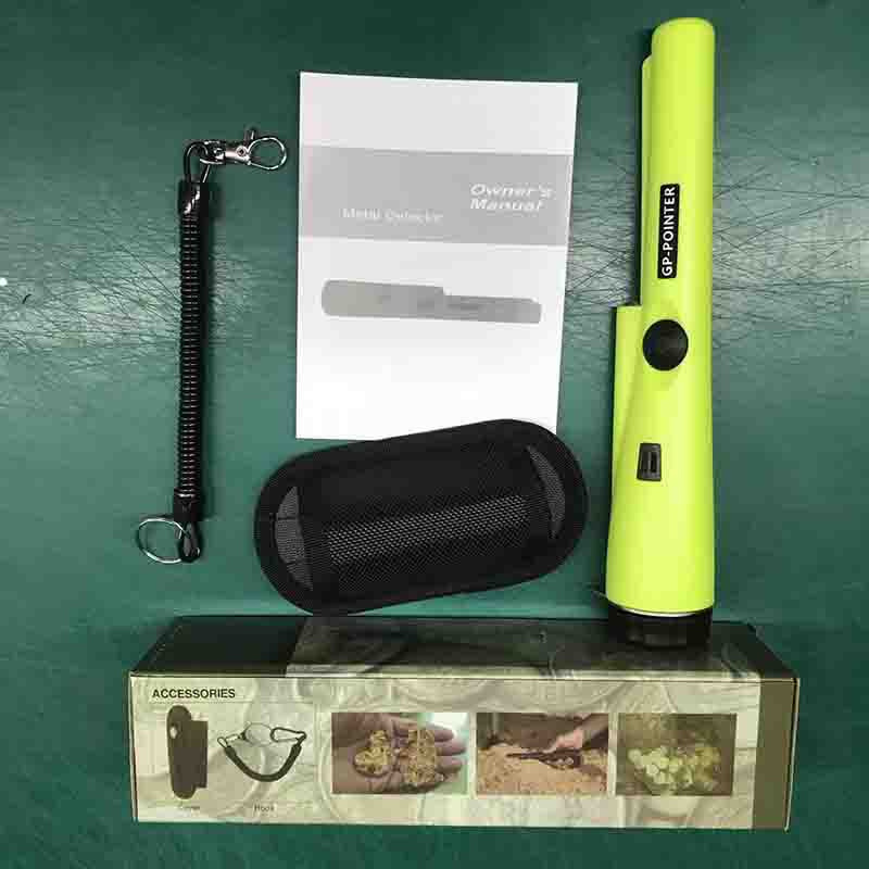 Handheld Pin Pointer Wand Water Industrial Gold Detector