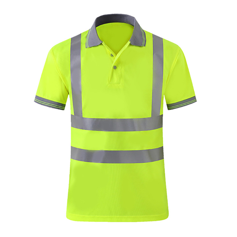 Hi-Vis Safety Daily Work Construction Polo Shirts for Men for Women Polos