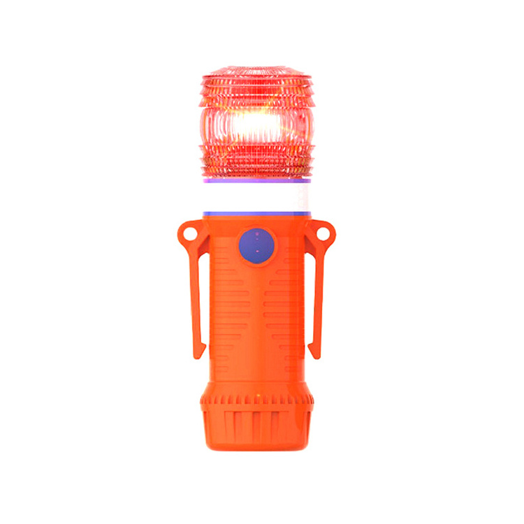 Magnetic Rechargeable Car Traffic Patrol Red And Blue Flashing Lights Roadblock Led Warning Lights