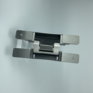 SUS304 Stainless Steel Satin 230mm EN1935  200 000 circle life adjustable french door hinges conceal hinges