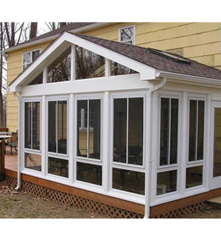 Guangdong supplier custom outdoor sunroom and glass house sunroom sunroom exterior