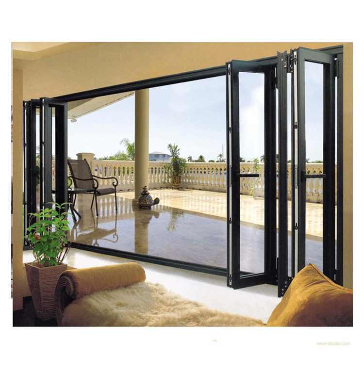 Aluminium three track sliding door top selling customized aluminum wholesale sound proof glass patio sliding glass doors