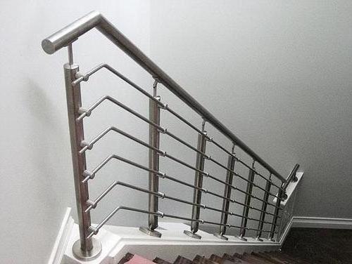 New Design American Standard Stainless Steel Railing Glass Railing Modern Iron Railing Design