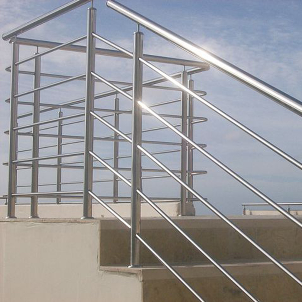 New Design American Standard Stainless Steel Railing Glass Railing Modern Iron Railing Design