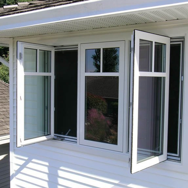 AS2047 standard hurricane impact casement aluminum window and doors aluminum swing windows