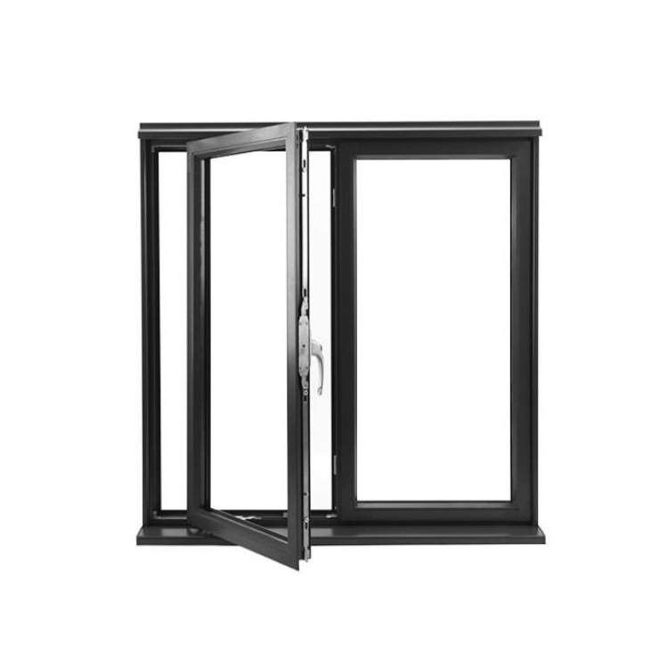 AS2047 standard hurricane impact casement aluminum window and doors aluminum swing windows