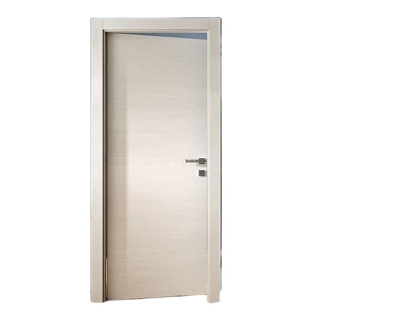 Factory direct aluminum alloy door bathroom door swing door double hollow tempered glass size custom