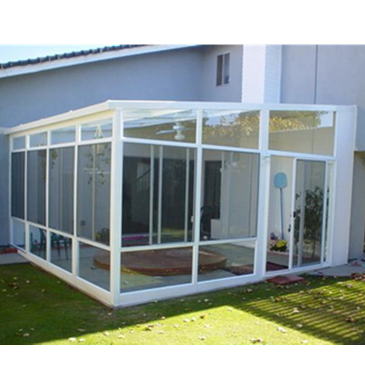 Guangdong supplier custom outdoor sunroom and glass house sunroom sunroom exterior