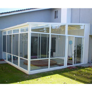 Guangdong supplier custom outdoor sunroom and glass house sunroom sunroom exterior