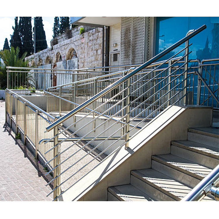 stainless steel square pipe railing design