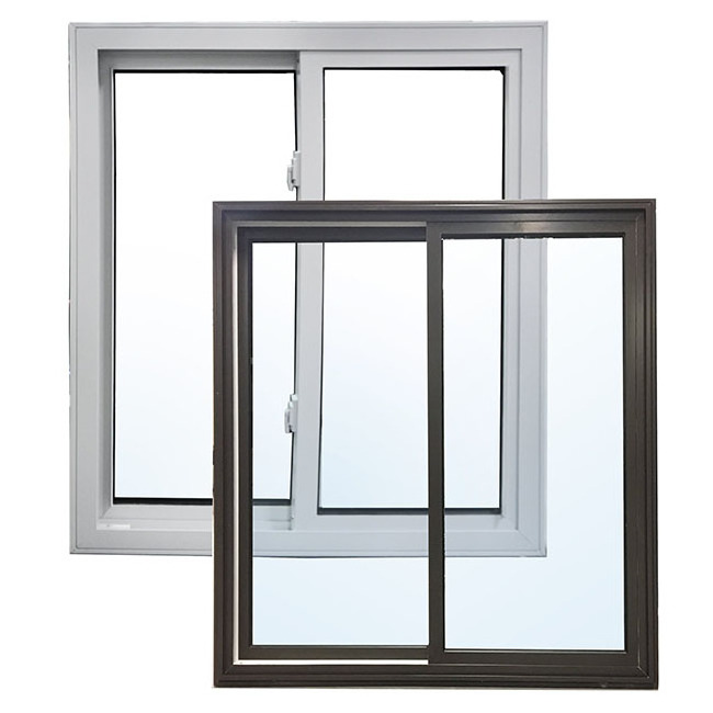 Sound Insulation Top Brand Interior Aluminum 3 Track Sliding Window Customized Bulk Waterproof 3 Track Sliding Windows