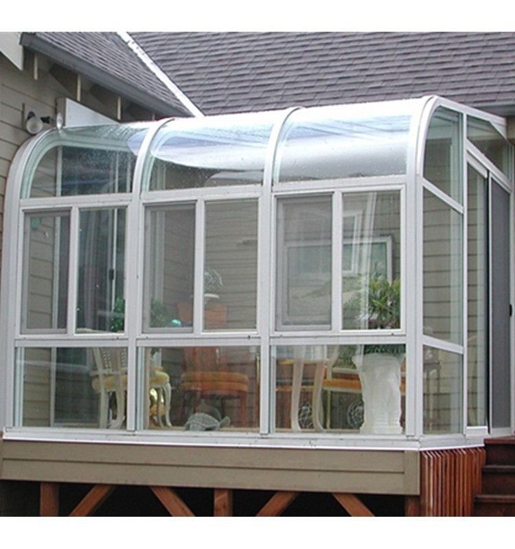 Guangdong supplier custom outdoor sunroom and glass house sunroom sunroom exterior