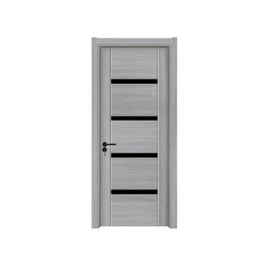 Fancy fire door wooden doors design waterproof casement upvc door