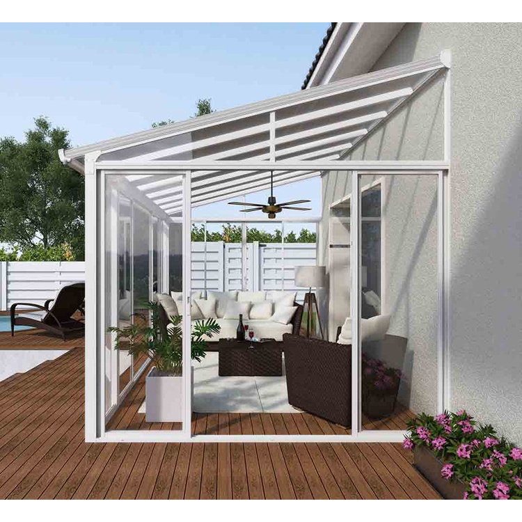 Sunroom Roof Panels for Sale Aluminum Aluminum Alloy Glass Room House Room Modern Outdoor Insulating Glass Graphic Design 1 YEAR