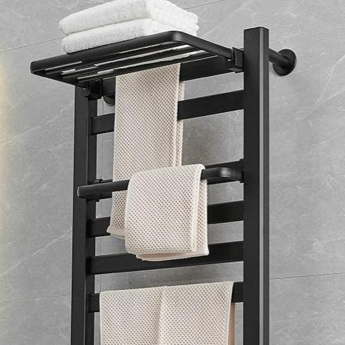 Limited towel rack electric towel racks for bathroom matte black towel rail