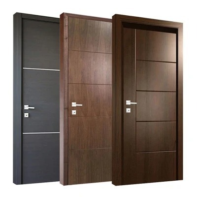 Custom High Quality Modern Interior Wooden Bedroom Door Design