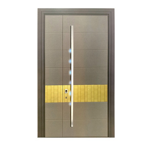 Italian system armor door Exterior Entry Bronze Security Copper Door Front Safety Copper Doors