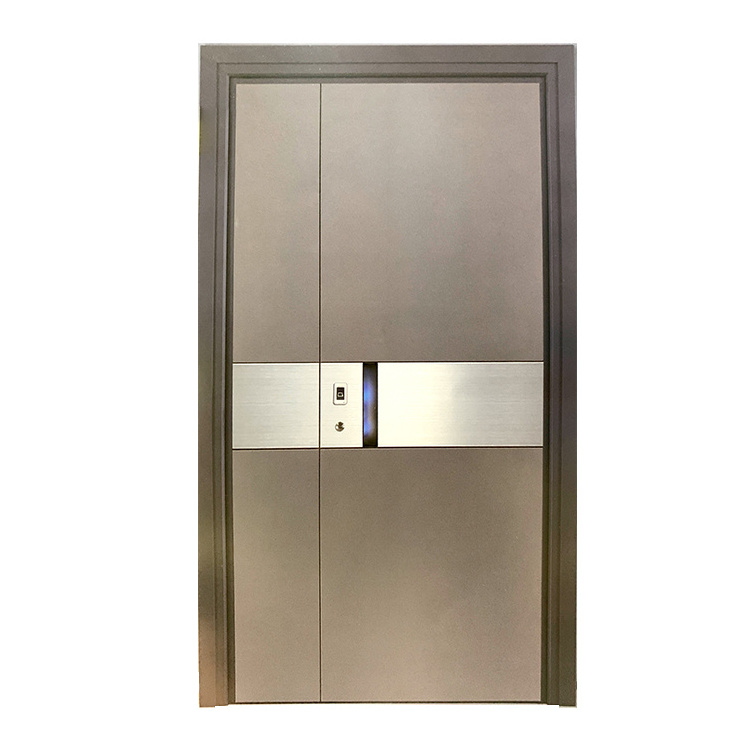 Italian system armor door Exterior Entry Bronze Security Copper Door Front Safety Copper Doors