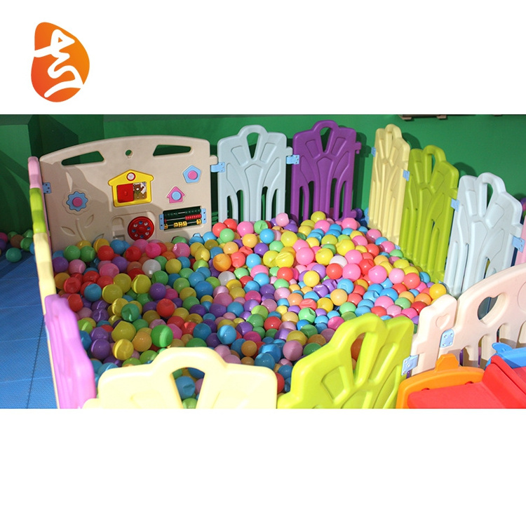 Outdoor Used Plastic Square Small Ball Pit for Kids Indoor Play Area Fence