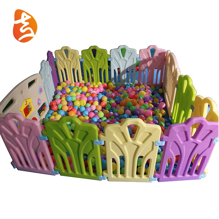 Outdoor Used Plastic Square Small Ball Pit for Kids Indoor Play Area Fence