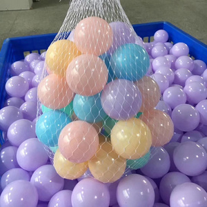 Balls Indoor Soft Playground Accessories Ocean Ball Pit Pool Play Plastic Wholesale Colorful Children Water Ball Sports Toy Kids