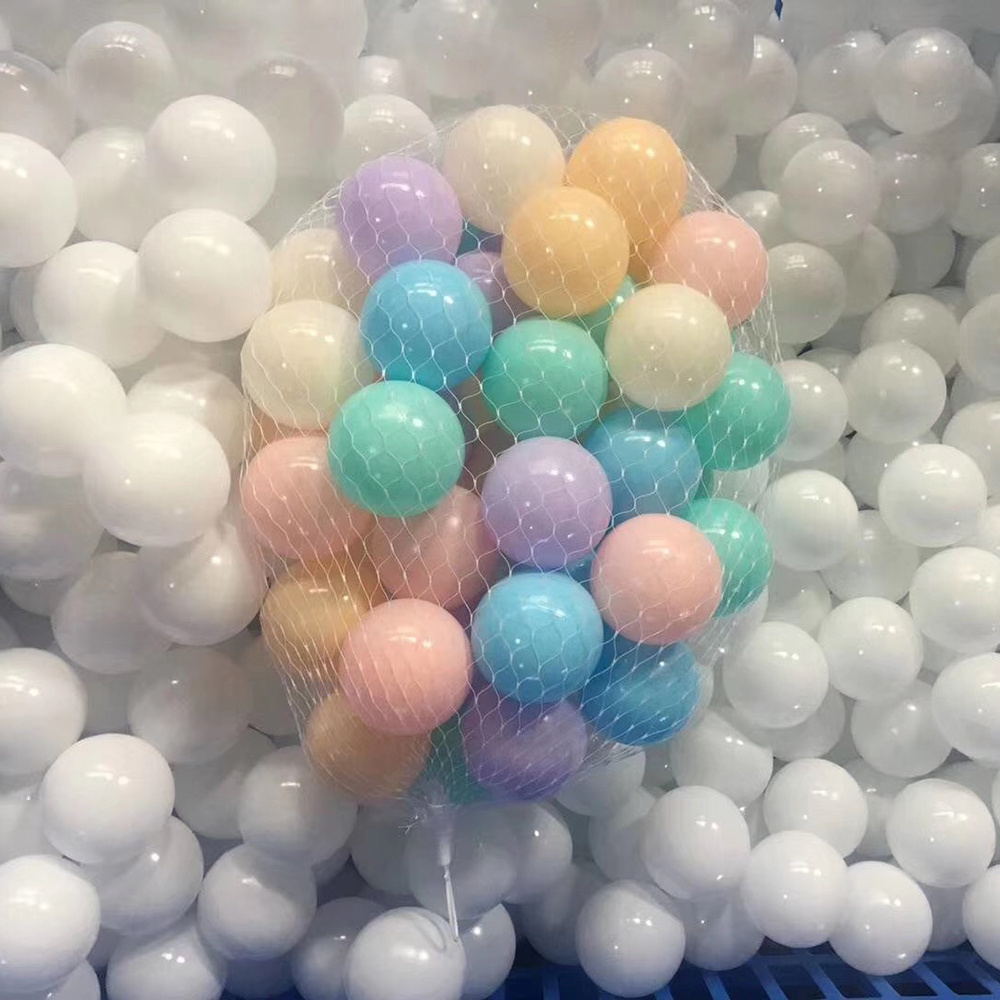 Balls Indoor Soft Playground Accessories Ocean Ball Pit Pool Play Plastic Wholesale Colorful Children Water Ball Sports Toy Kids