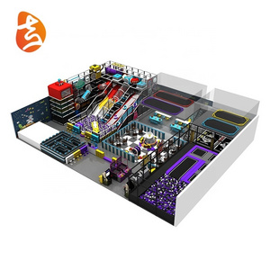 High quality plastic indoor playground parts,kids modern indoor children playground equipment