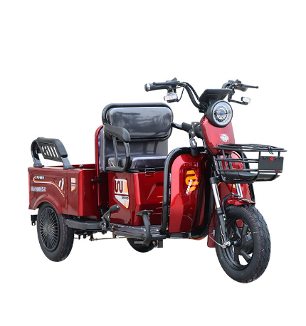 triciclo electrico de carga  electric delivery car tricycle 1000w  three wheeler electrical cargo tricycle with rear seat