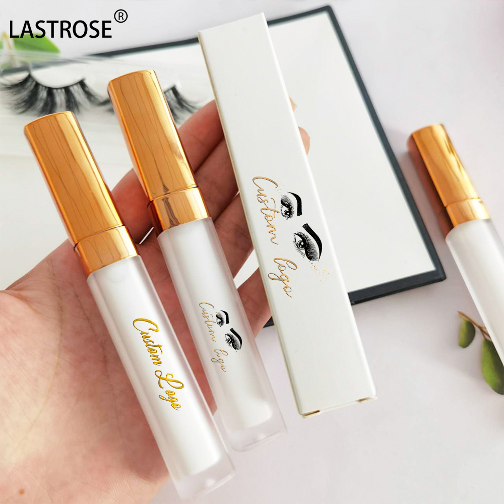 Wholesale strip lash glue waterproof eyelash glue mini tube sensitive eyes available private label eyelash glue