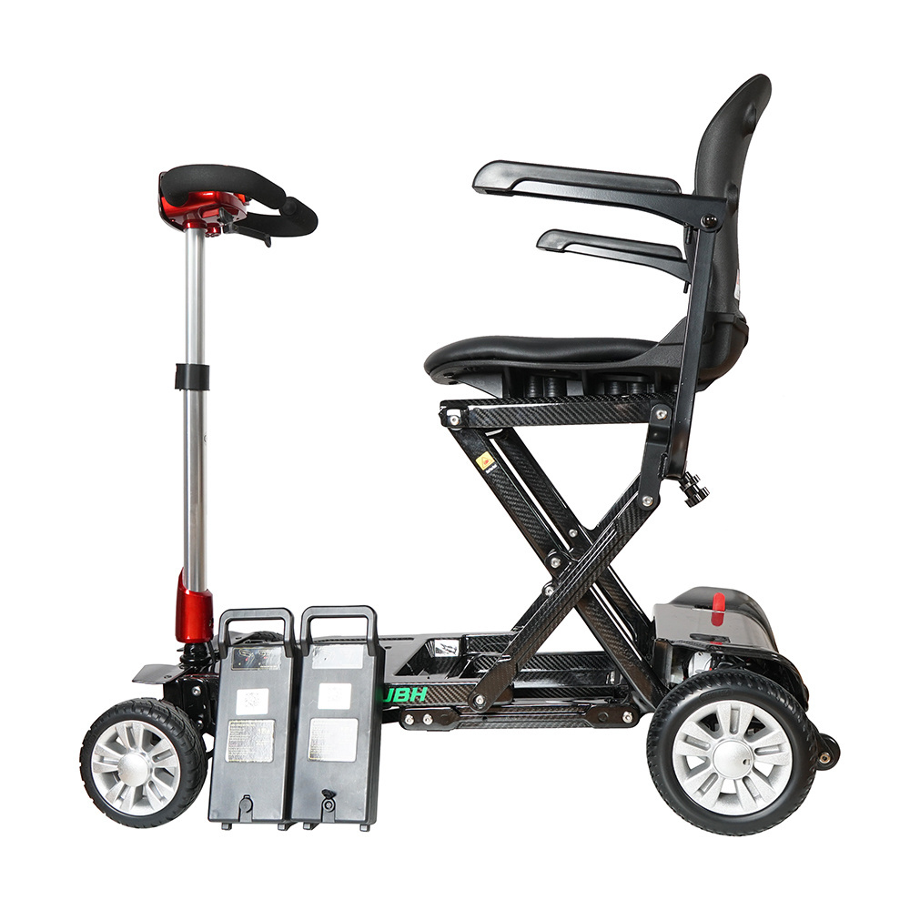 New Foldable Lightweight Portable Travel scooter Power Disabled Wheel Chair For Out Doors