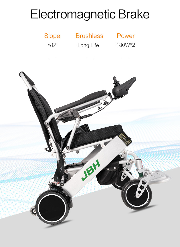 Electric Wheelchair for The Elderly People Disabled Wheelchair Best Seller Folding Anhui Rehabilitation Therapy Supplies 6 Km/h