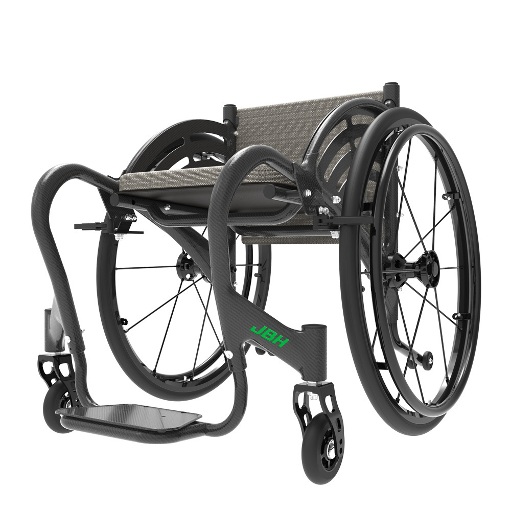 Full body carbon element lightweight luxury sports wheelchair