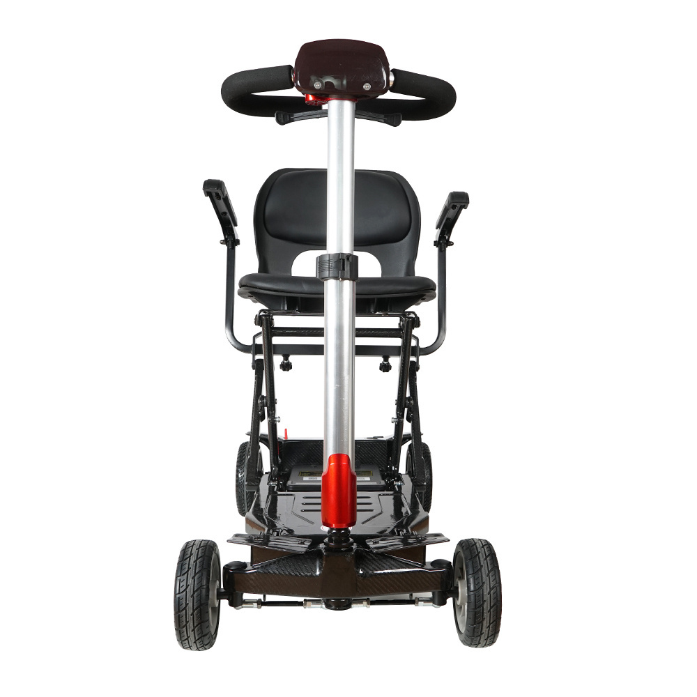 New Foldable Lightweight Portable Travel scooter Power Disabled Wheel Chair For Out Doors