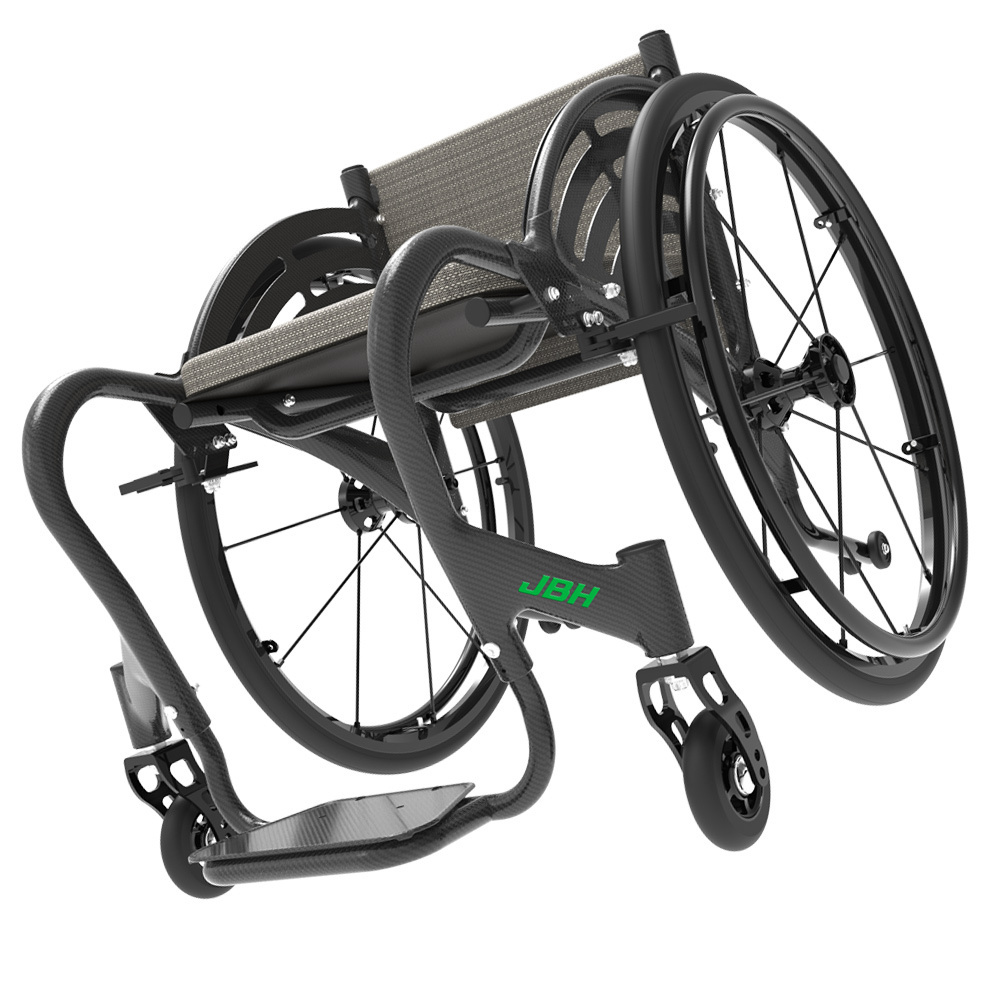 Full body carbon element lightweight luxury sports wheelchair