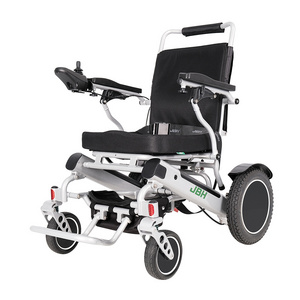 JBH Medical Devices Equipment Electric Wheelchair for Elderly Anhui Rehabilitation Therapy Supplies 6 Km/h Aluminum Alloy 20km