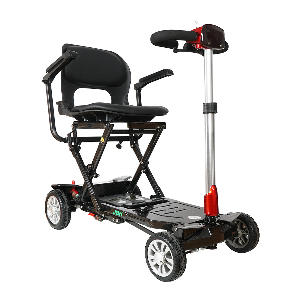 New Foldable Lightweight Portable Travel scooter Power Disabled Wheel Chair For Out Doors