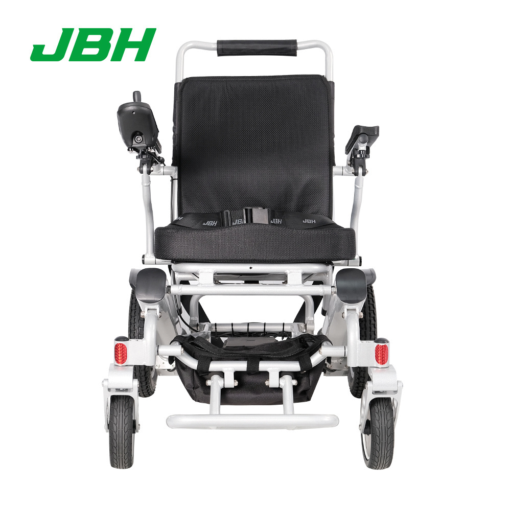 JBH Medical Devices Equipment Electric Wheelchair for Elderly Anhui Rehabilitation Therapy Supplies 6 Km/h Aluminum Alloy 20km