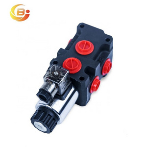 24 GPM  12v DC Hydraulic Solenoid Selector Diverter Valve