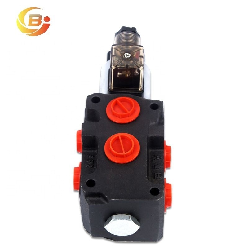 24 GPM  12v DC Hydraulic Solenoid Selector Diverter Valve