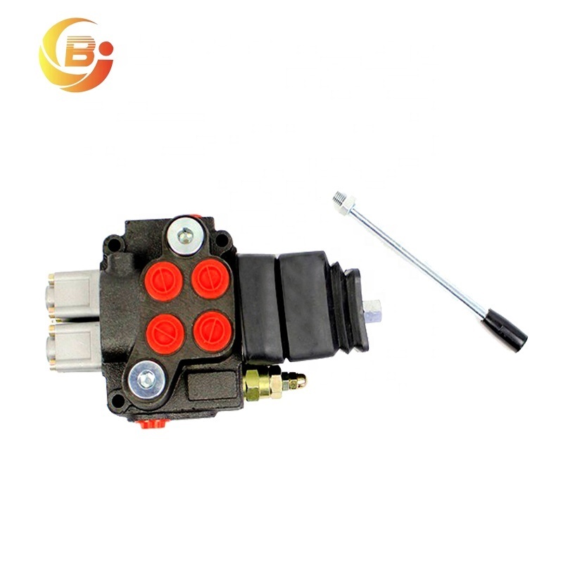 ZT-L12  Hydraulic Manual Operated Directional Control Valve 50 Liter Per Minute