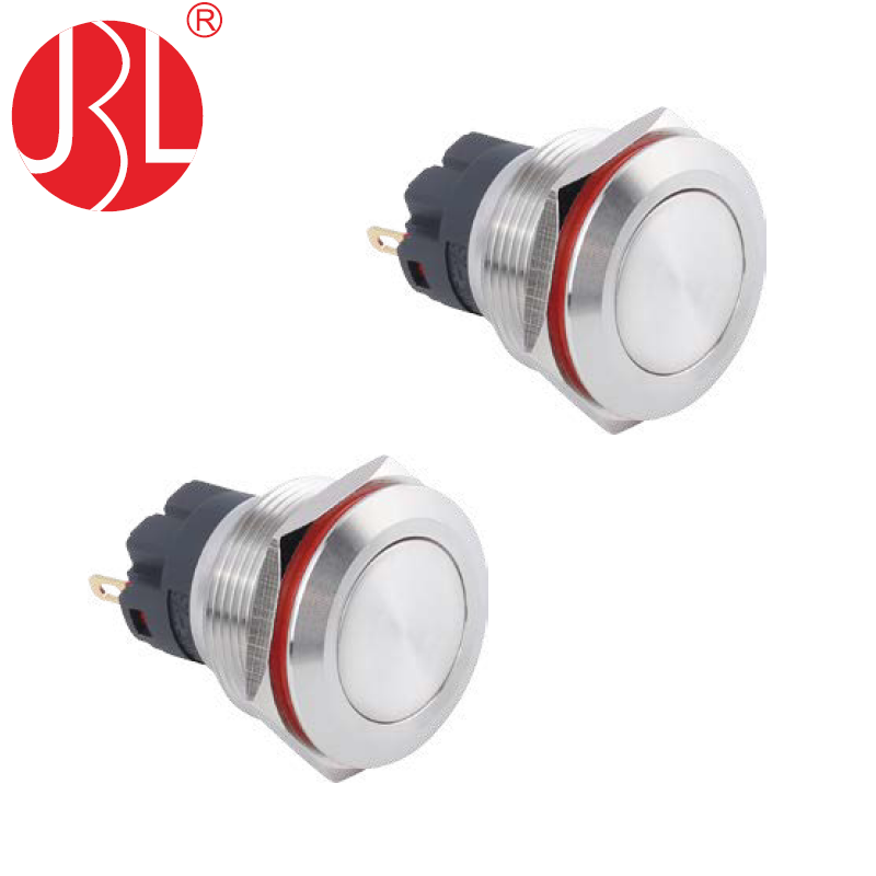 Momentary push button switch metal switch 22mm on off waterproof latching self locking