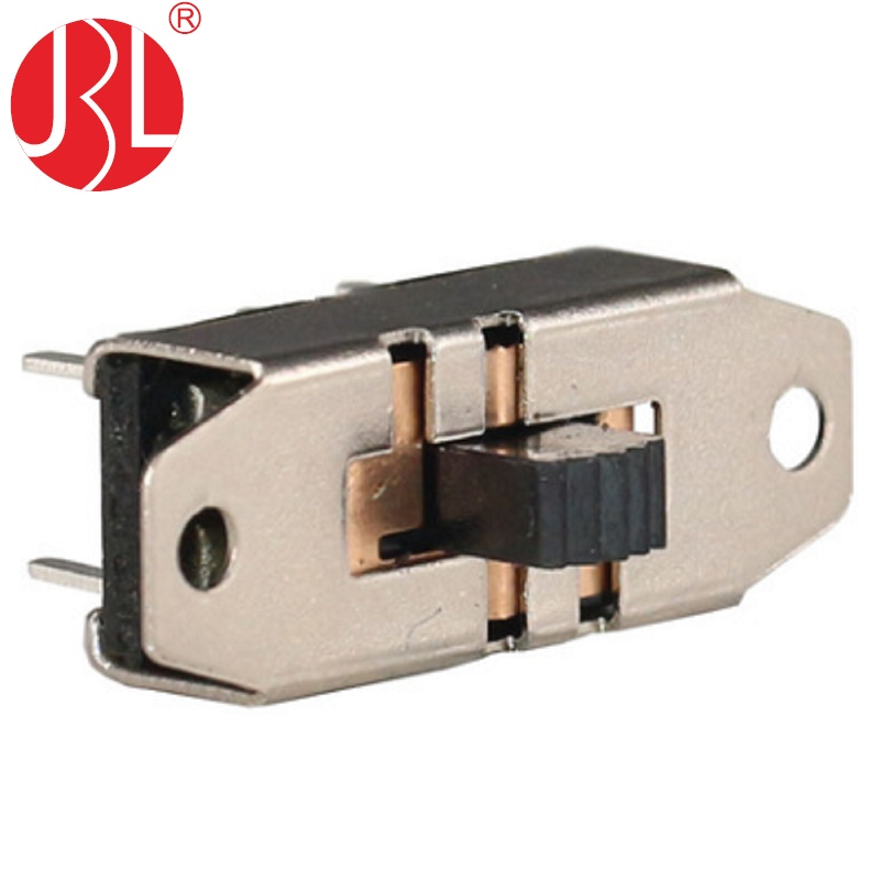 Slide Switch DP3T Screw Mounting DIP Through Hole Horizontal PC Pin Lighting Toggle Switch