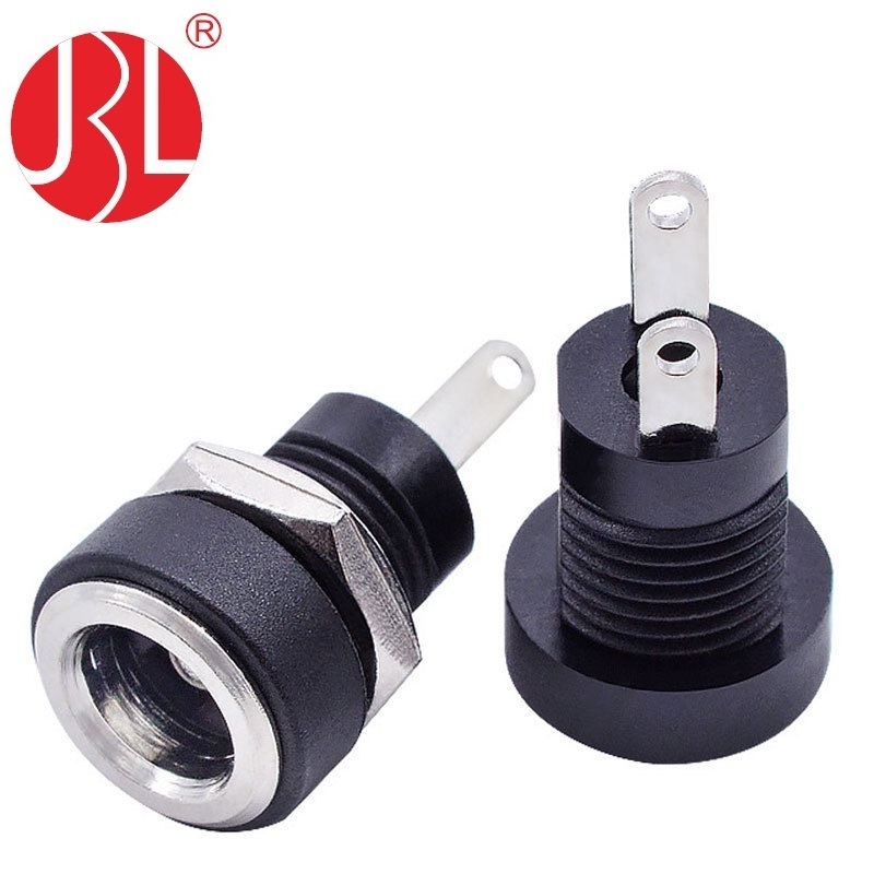 DC-022B 5.5*2.5/5.5*2.1Panel Mount DC Jack Barrel Power Connector 12v dc motor for electric jack