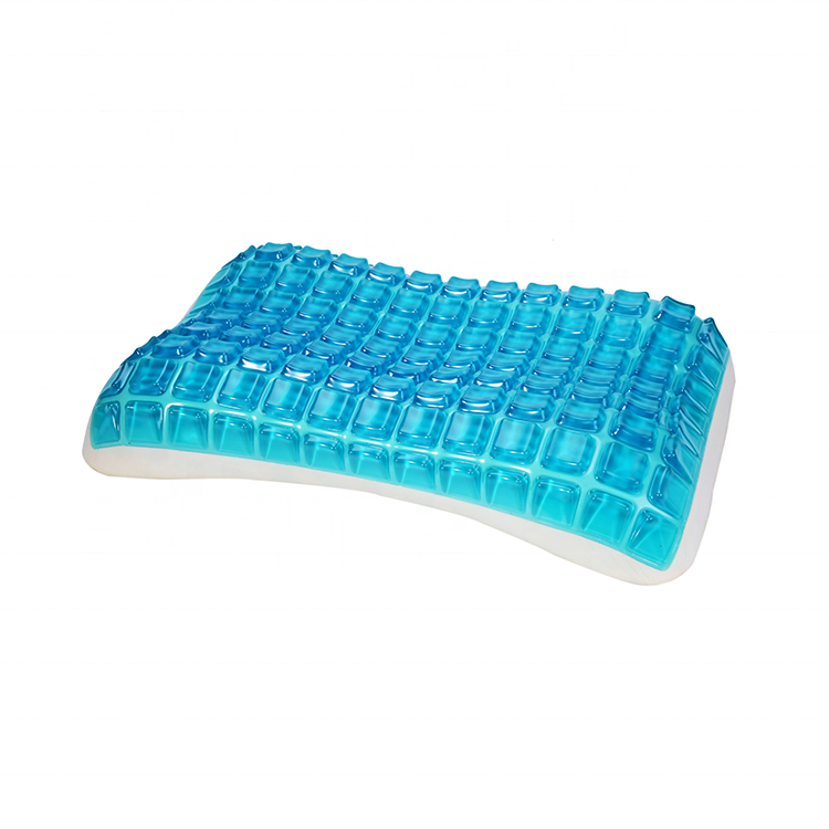 Memory gel foam pillow