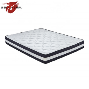 Hotel room furniture high quality full queen king size pillow top vacuum compressed pocket spring memory foam latex bed mattress