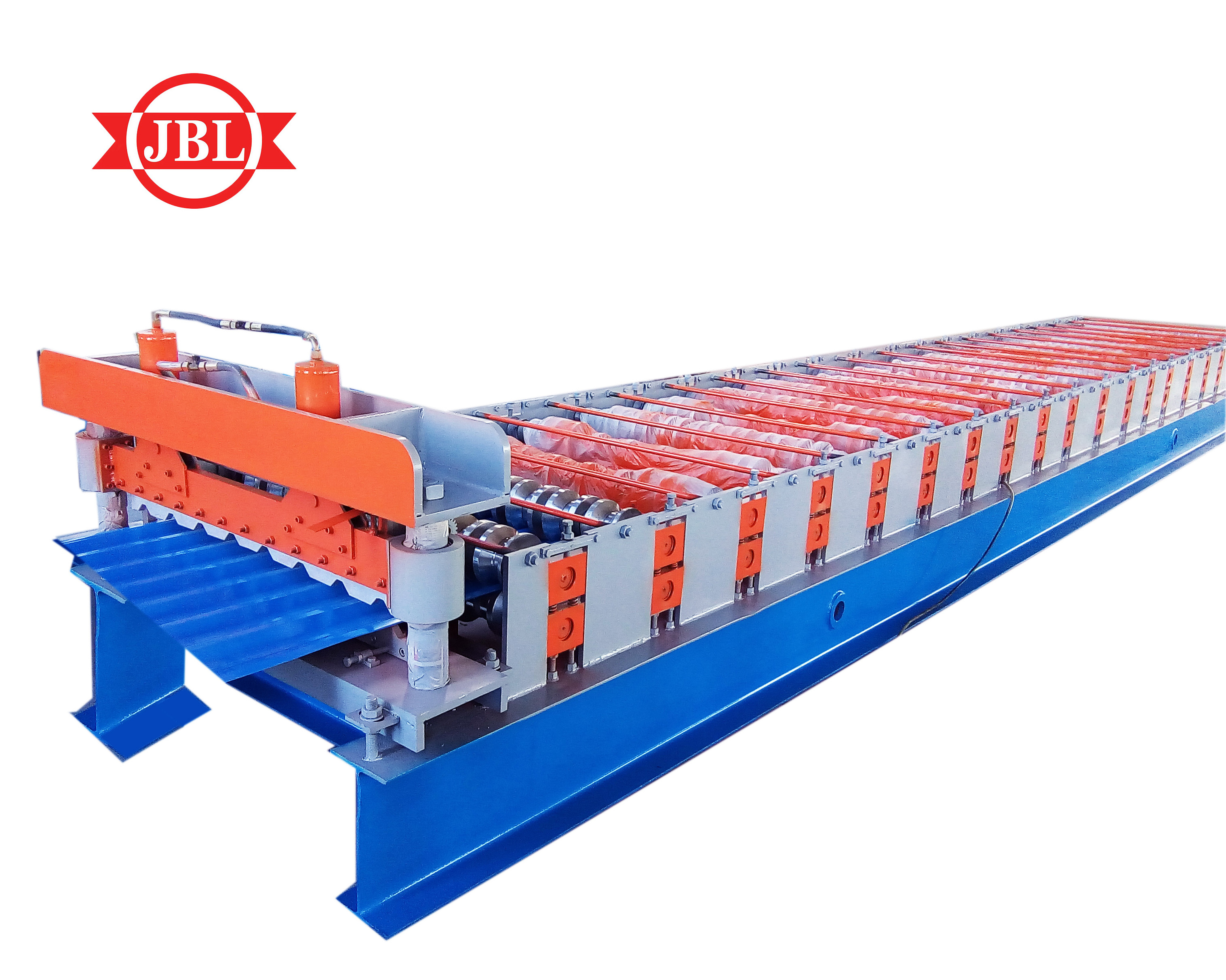 Galvanized steel trapezoidal making machine