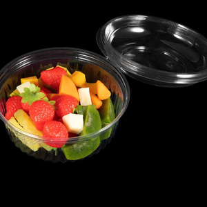 Disposable Transparent Plastic PET Salad Bowl