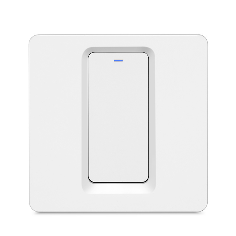 UK EU Wall Button Mechanical Smart Light Tuya WiFi Switch Smart Light Switch