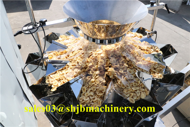 JB-300LD Factory Price Plantain Chips Banana Chips Dry Banana Packet 85g Packaging Machine