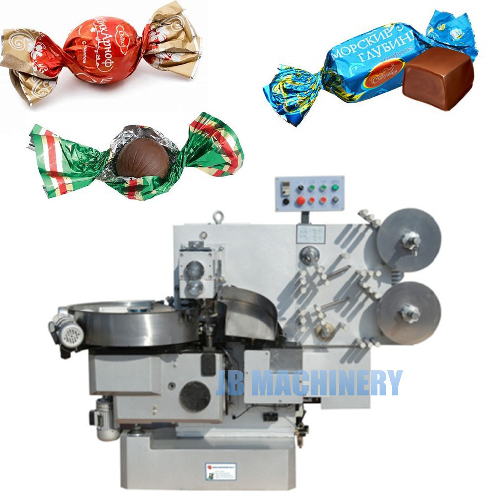 Candy Twist Wrapping Packing Machine Chocolate Double Twist Machine Toffee Candy Wrapper Machine